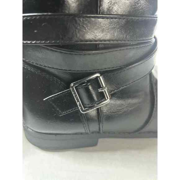 Arizona Black knee High Boots Low Heel Women Size 4M - Picture 12 of 13